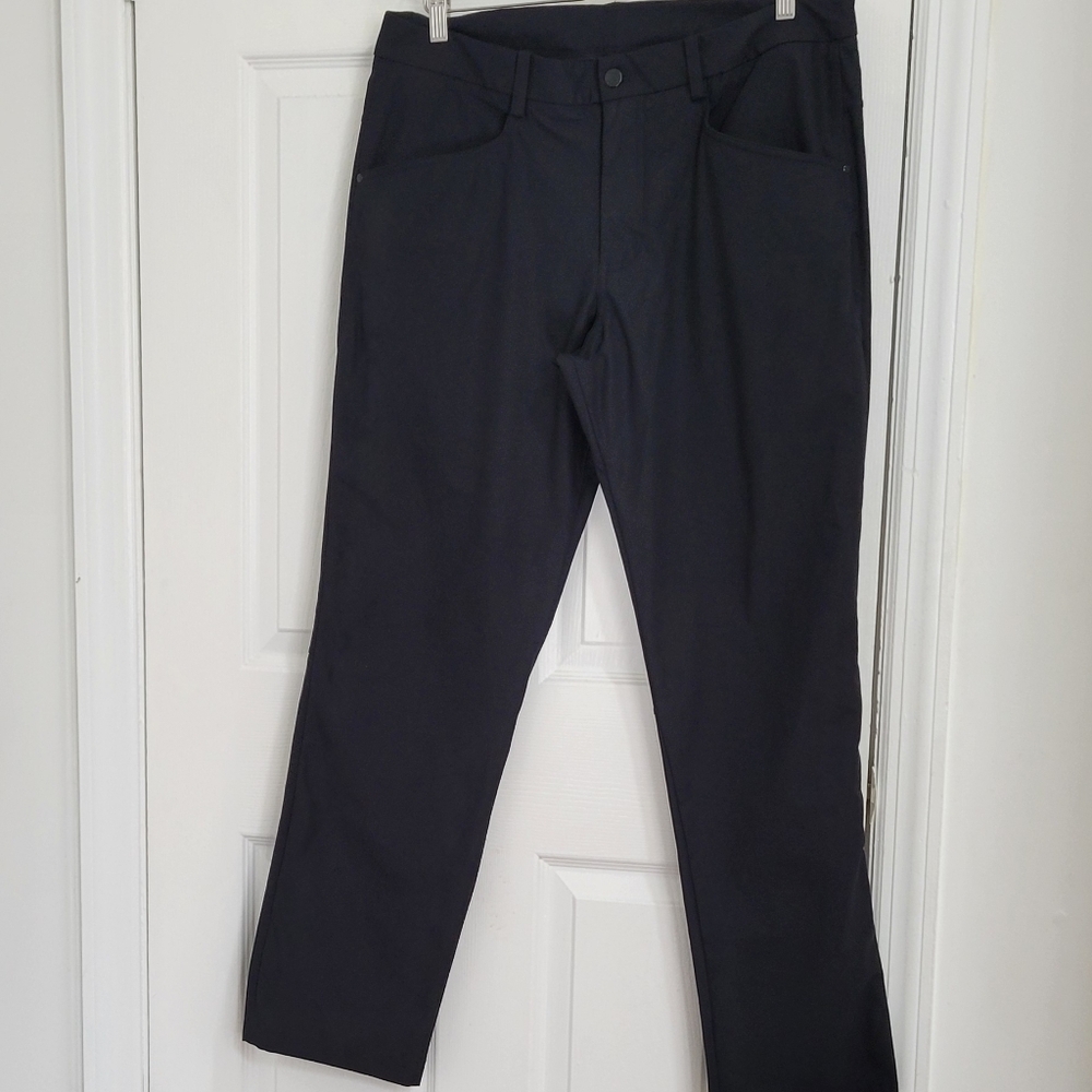 Lululemon Black Straight-Leg Pants